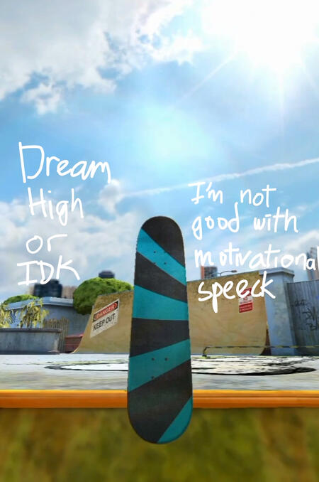 From one of my video(thumbnail) on Touch Grind Skate